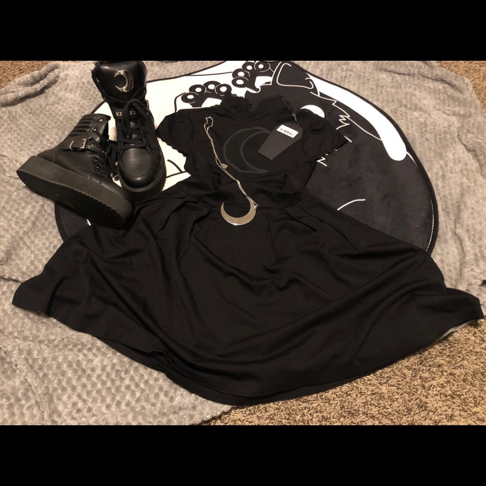 Xs NWT neverwinter nytes skater dress killstar - Picture 2 of 9
